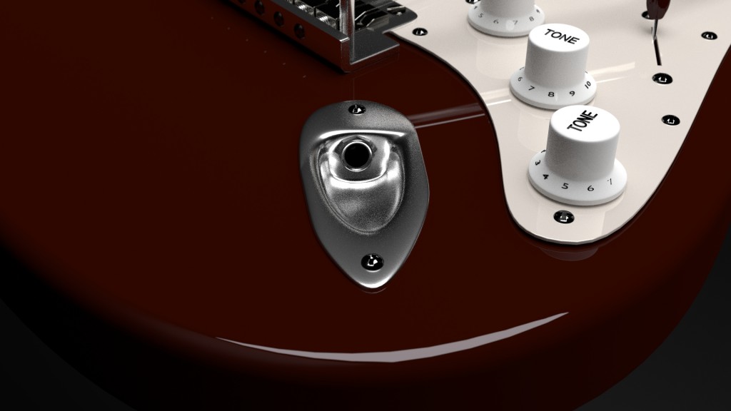 Fender Stratocaster for Cycles 2.72b preview image 4